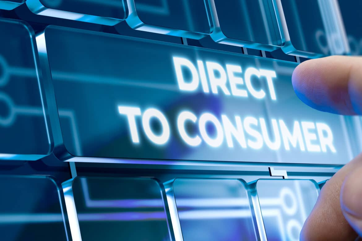 Use direct-to-consumer (D2C) websites
